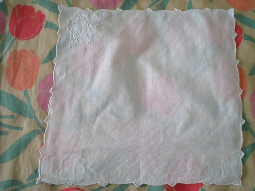 Pochette mouchoir ancien - mouchoir,