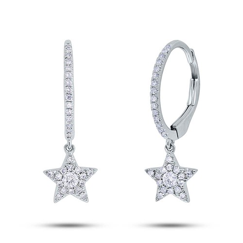 étoile diamant boucles - Étoile,