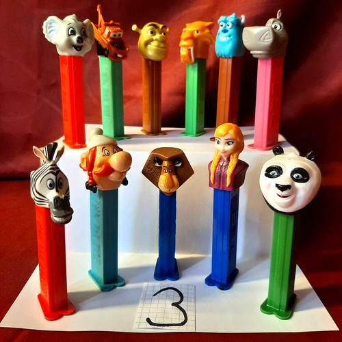 Lot pez pièces - lot,