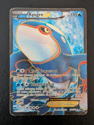Carte pokemon kyogre - pokemon, fa