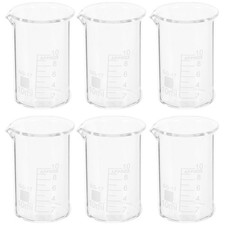 6 Pcs Bécher De Chimie Pour