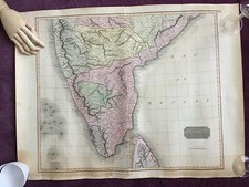 Carte Map South India 1816 for