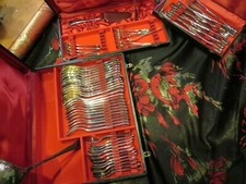  menagere metal argenté