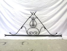 Tête De Lit En Fer Forgé À La Main Vintage Pour Lit Double 48 CH