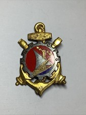Insigne Côte Française Somalis  - Service Matériel Bâtiment - médaille militaire