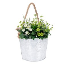  Pot De Fleur Mural Jardinières Murales Suspendues Planteur Fleurs Taupe À