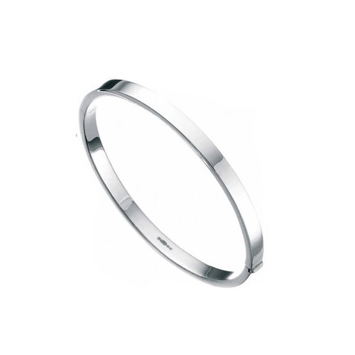 Bracelet plat uni argent - bracelet,