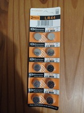 Lot de 10 Piles Boutons  LR44 / AG 13 / A 76 / 357 A / L 1154....