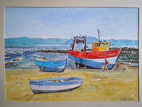 Aquarelle originale - aquarelle,