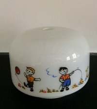 ANCIEN ABAT JOUR GLOBE VINTAGE