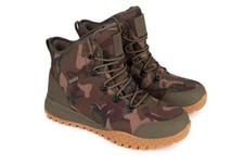 Fox Bottes Camo Khaki V2 / Chaussures De Pêche Au Carpe
