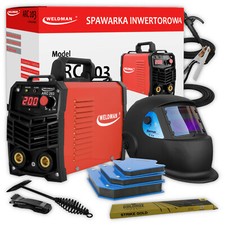 Weldman® ARC 203 Poste à souder Inverter soudage MMA 200A ARC 230V KIT