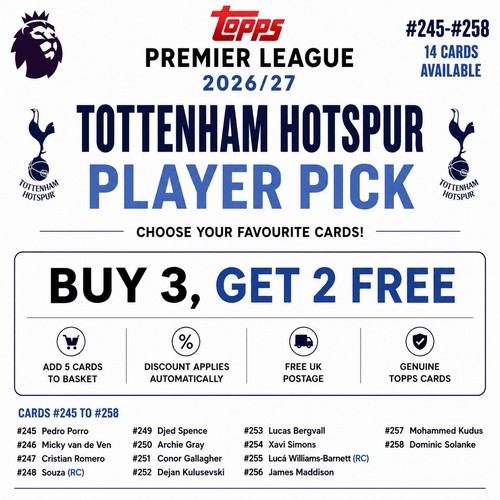 Topps premier league 2026 - topps,