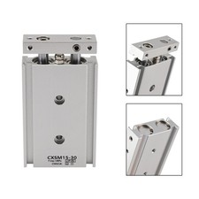 Vérin Pneumatique À Double Tige SMC CXSM15-30 Double Effet'