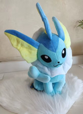 Aquali peluche pokémon 37cm - aquali,