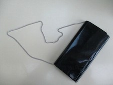 Sac – pochette , vernis noir