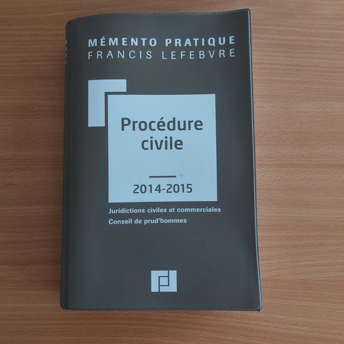 Procédure civile 2014 - civile, 2015
