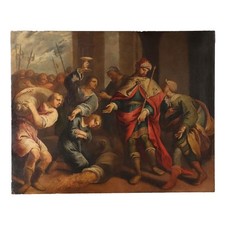 Tableau Ancien avec Sujét