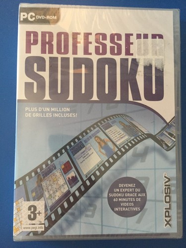Professeur sudoku jeu pc - professeur,