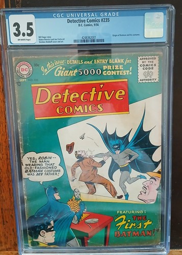 Detective comics 1956 235 cgc - detective,