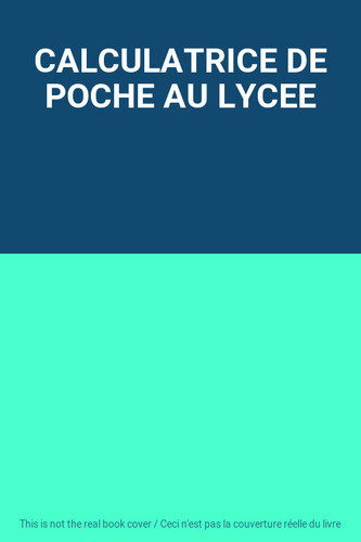 Calculatrice poche lycee - calculatrice,