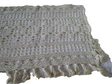 ANCIEN NAPPERON OU RIDEAU AU