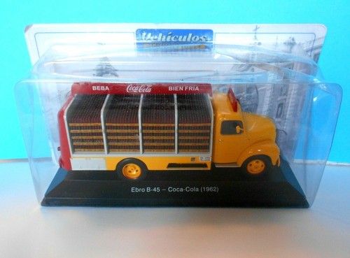 Die cast ebro - b-45, coca-cola