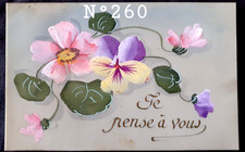 N°260 Lot de  1  Carte