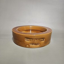CENDRIER EN CERAMIQUE REMY MARTIN COGNAC / VINTAGE / MARRON 