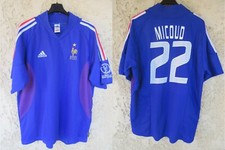 Maillot Equipe de FRANCE Adidas World Cup 2002 MICOUD n°22 shirt vintage trikot