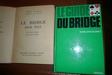 LOT DE 2 LIVRES SUR LE BRIDGE