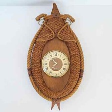 HORLOGE PENDULE MURALE 1970 EN