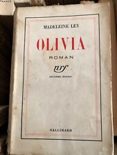 Olivia - Madeleine Ley 1936, Gallimard 