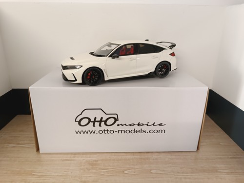Honda civic type white - white, 1/18