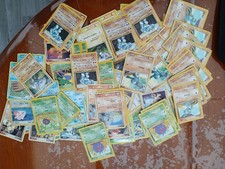 lot cartes pokemon anciennes -