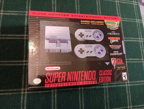 Open box official snes - box*,