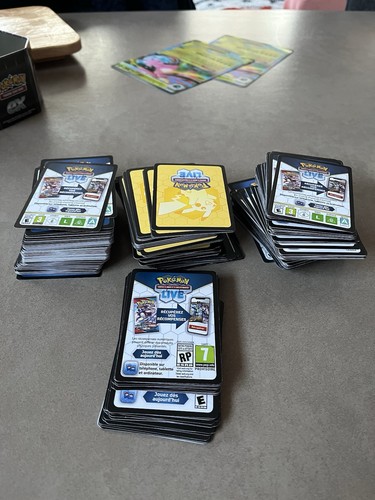 Lot 360 cartes - codes, online