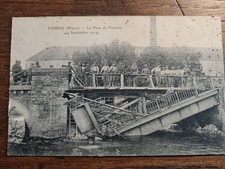 Ww1 CPA Fismes Pont De La Fismette Détruit Septembre 14