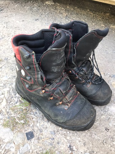 Chaussures bucheron anti - chaussures,