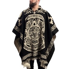 Premium Alpaca Laine Poncho