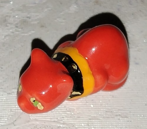 Fève chat longwy série - chat,