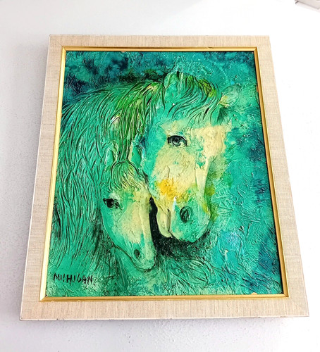 Tableau peinture huile sur - peinture,