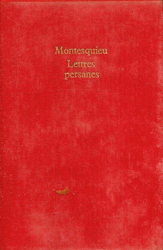 Lettres persanes montesquieu - lettres,