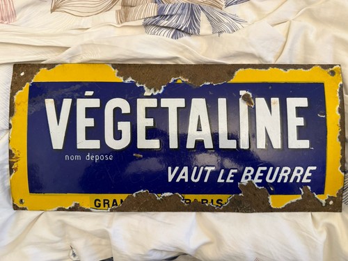 Rare plaque emaillee - plaque,