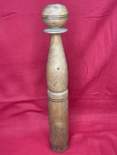 Ancienne Quille En Bois Déco