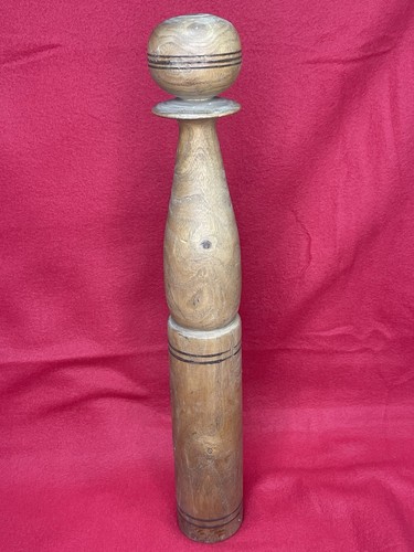 Ancienne quille bois déco - en,