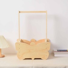 Panier de rangement en bois