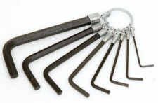 JEU DE 8 CLÉS ALLENE 2MM 2,5MM 3MM 3,5MM 4MM 5,5MM 6MM