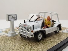 Austin Mini- Moke Voiture 1968 Blanc Avec 2 Chiffres Et Macao