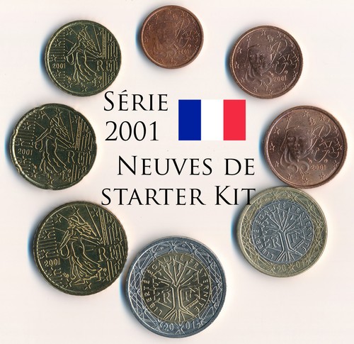 Série euro france 2001 - série, 1ct